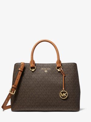 michael michael kors edith large logo satchel|Edith Large Logo Tote Bag .